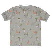 Safari Short Pajamas 2-12y