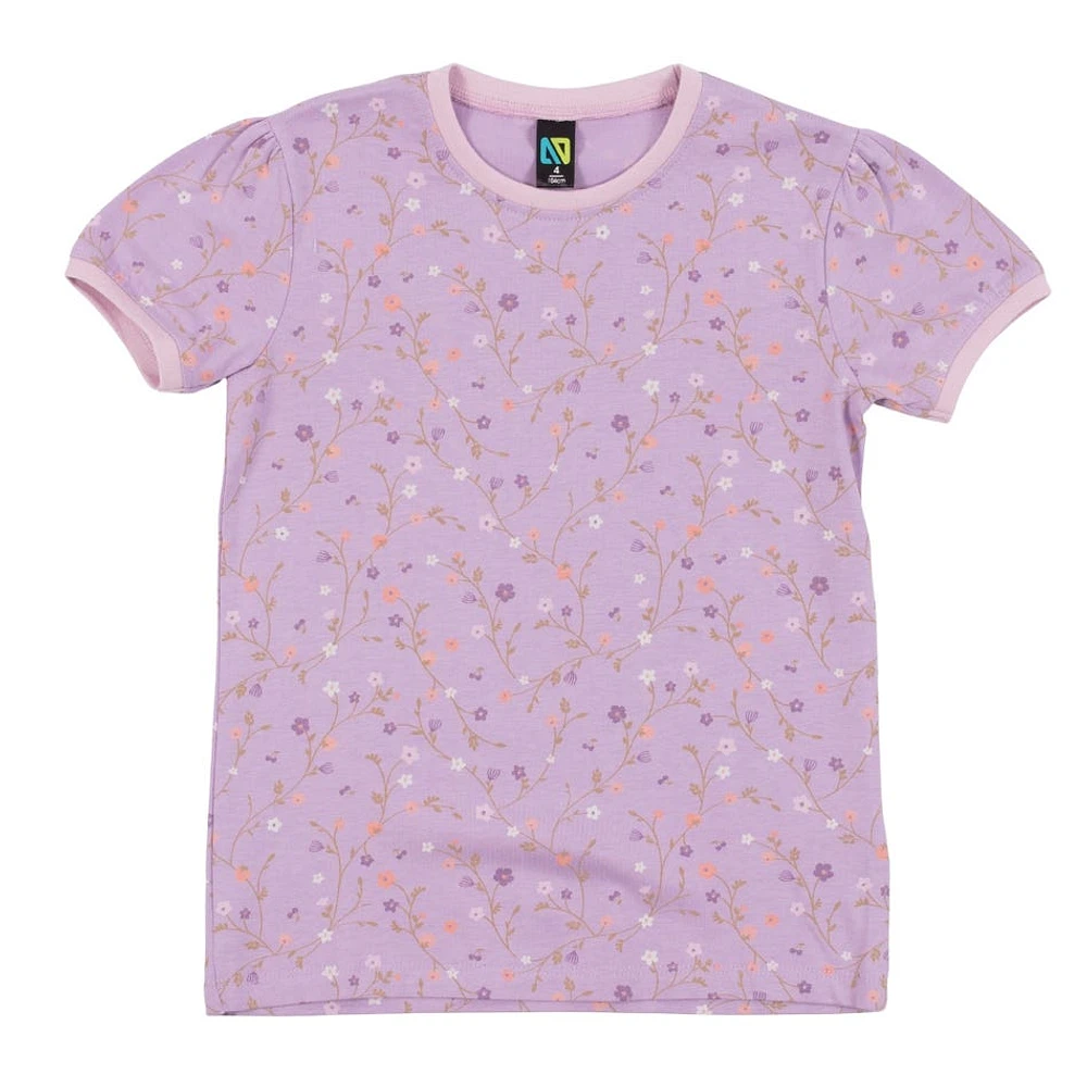 Pyjama Modal Fleurs 2-12ans