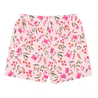 Flowers Short Pajamas 2-12y