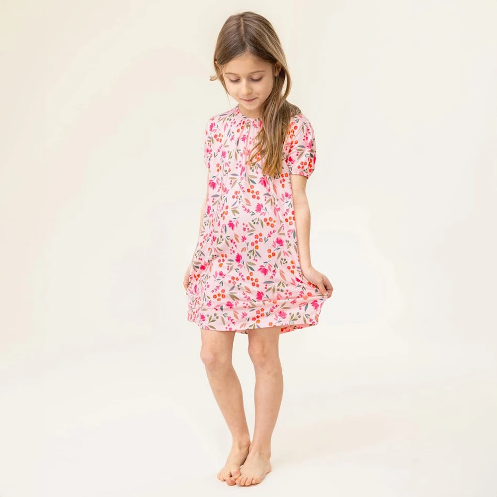 Flowers Nightgown 2-12y