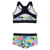 Tropical 2 Pieces Swimsuit 4-14y