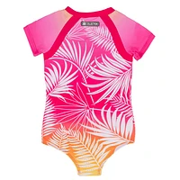 Palm Tree UV Swimsuit 4-14y