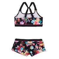 Flowers 2 Pieces Swimsuit 4-14y