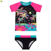 Beach 2 Pieces UV Swimsuit 4-14y