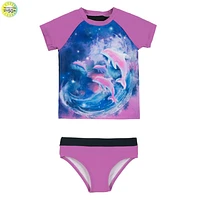 Dolphins UV 2 Pieces Swimsuit 3-10y