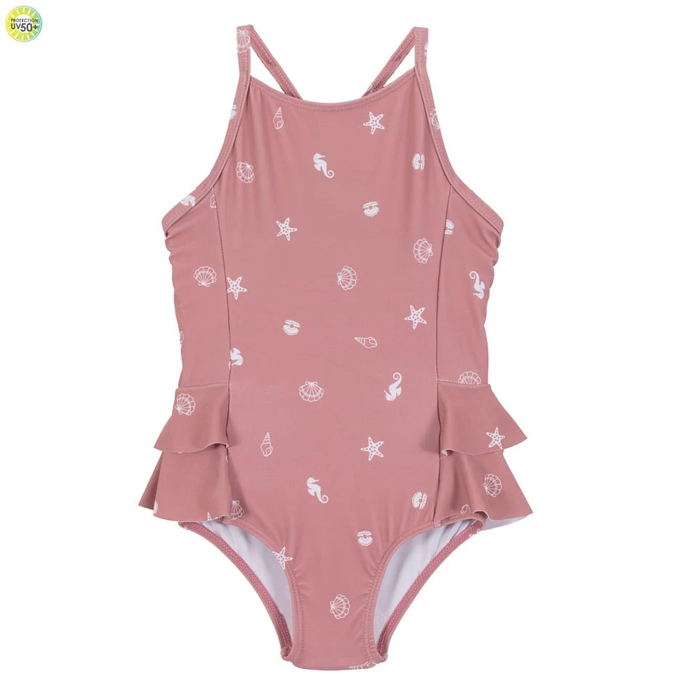 Seashells Swimsuit 2-6y