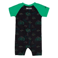 Palm Tree UV Swimsuit 2-4y