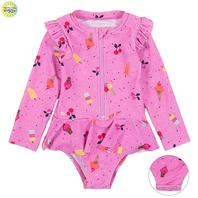 Desserts UV Long Sleeves Swimsuit 12-24m