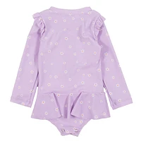 Daisies UV Long Sleeves Swimsuit 12-24m