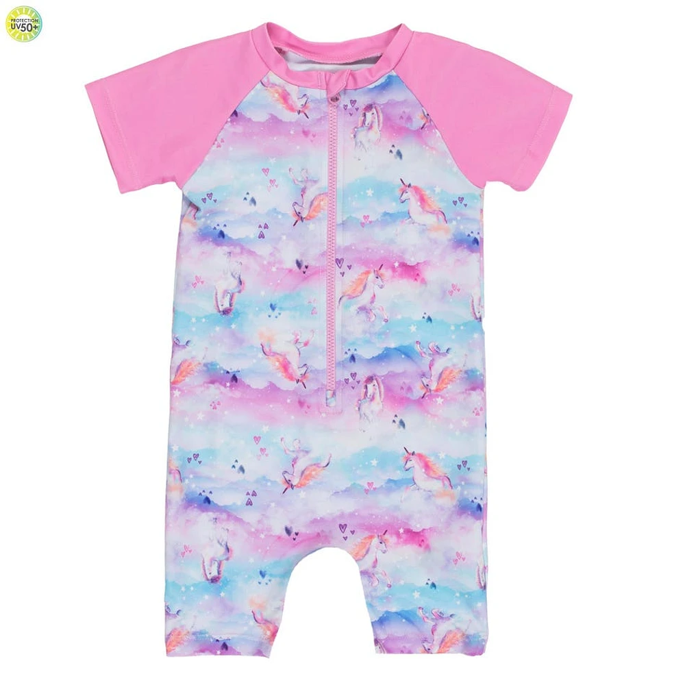 Unicorn UV Swimsuit 2-4y