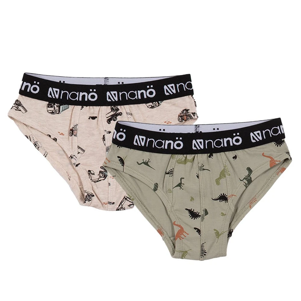 Dinos 2 Pieces Undies 2-7y