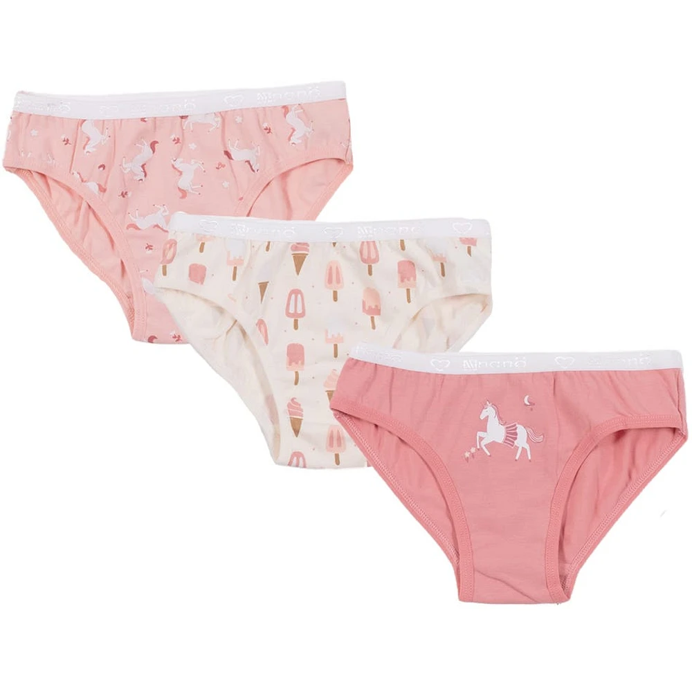 Horses 3 Pieces Undies Set 2-12y