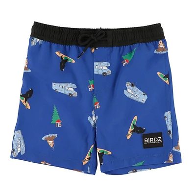 Camping AOP Swim Shorts 2-10y