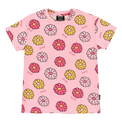 T-shirt Imprimé Fleurs 2-10ans