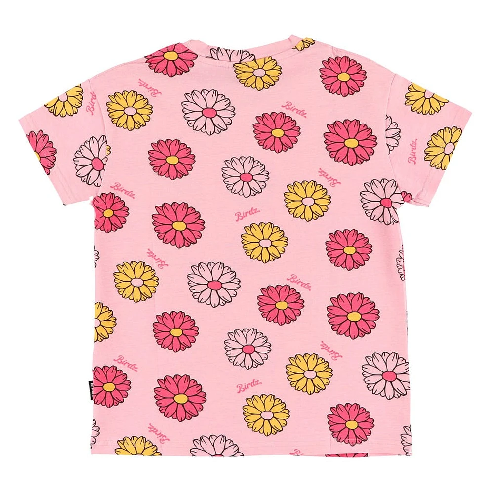 T-shirt Imprimé Fleurs 2-10ans