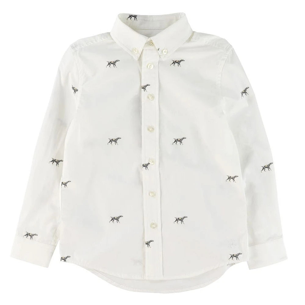 Chemise Imprimée Chiens 2-14ans