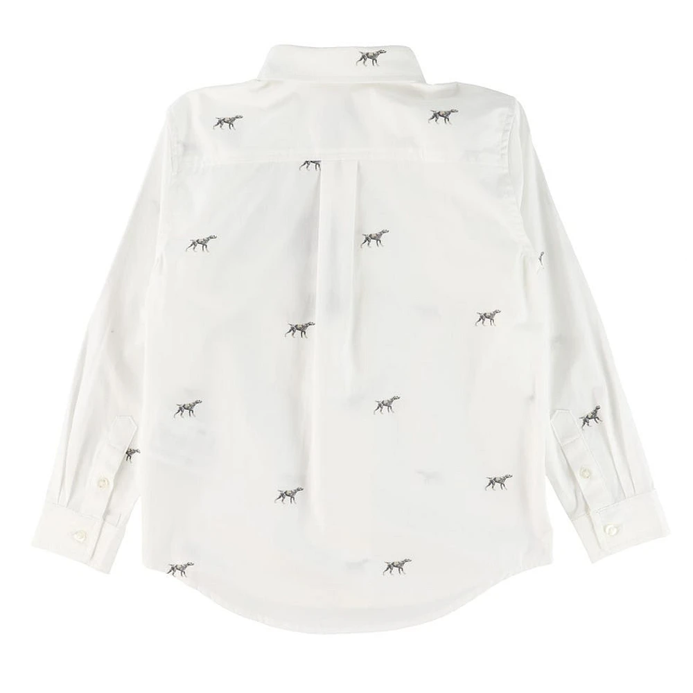 Chemise Imprimée Chiens 2-14ans