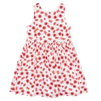 Sleeveless Dress Woven 2-14y