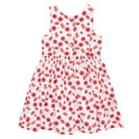 Sleeveless Dress Woven 2-14y