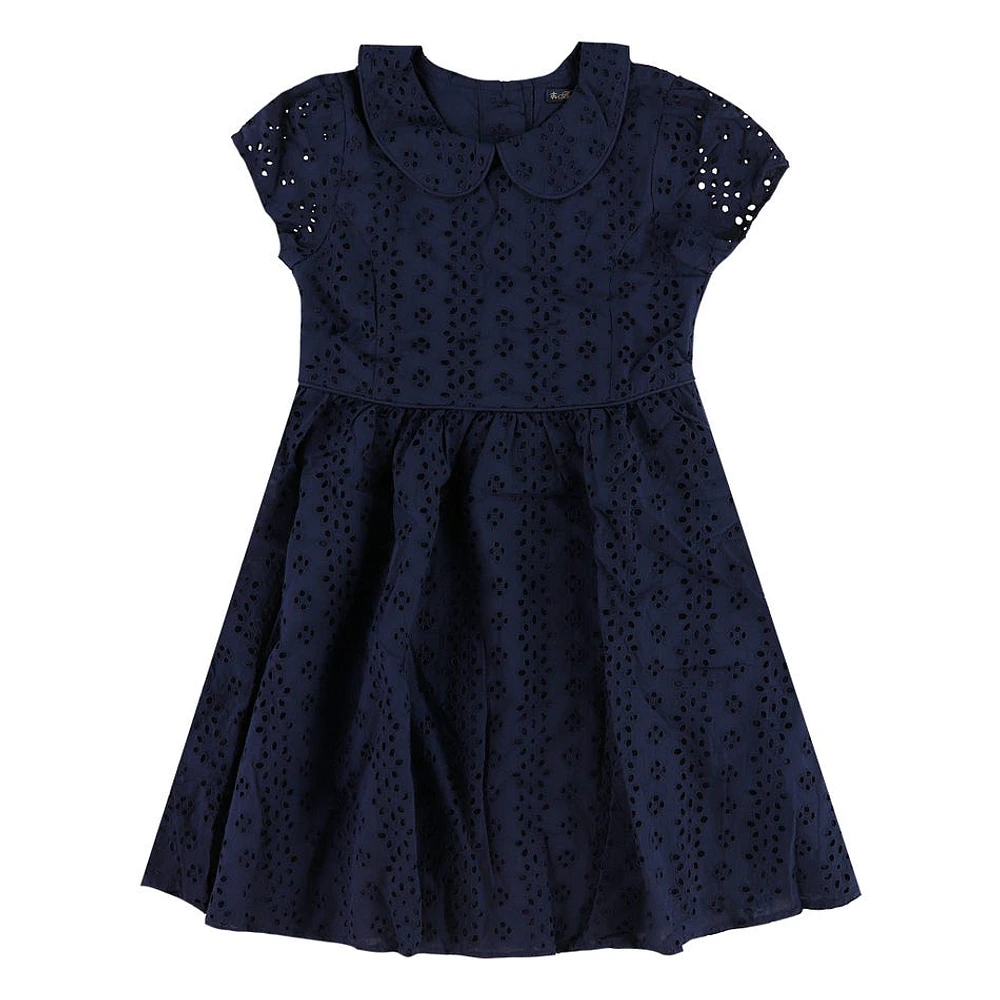 Robe Col Fleurs 2-14ans