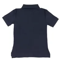 Short Sleeves Polo Top Knit 2-14y