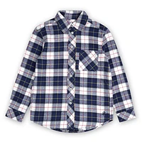 Plaid Flannel Shirt 2-14y