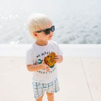 Black Navigator Sunglasses 3-5y