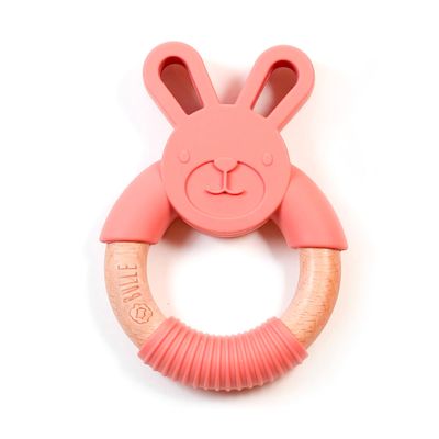 Teething Toy - Blush Rabbit