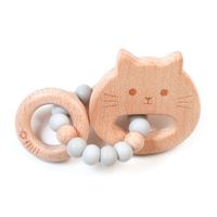 Cat Wood Rattle