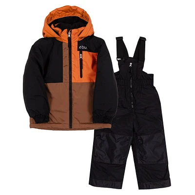 Colorblock Snowsuit 2-8y