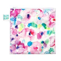 Large Reusable Snack Bag - Watercolor