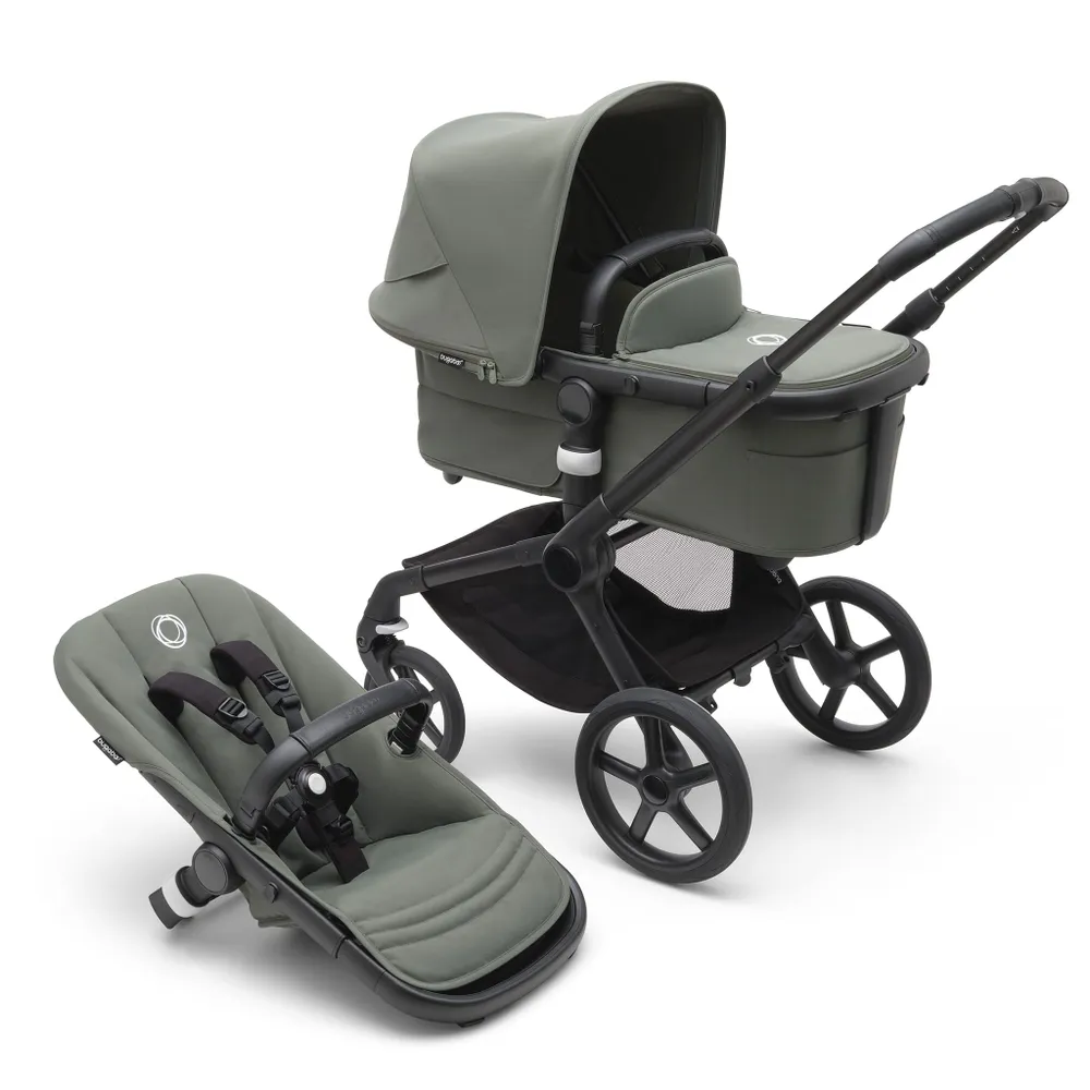 Fox5 Stroller - Black / Forest Green / Forest Green