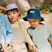 Indigo Bucket Hat 4-18m