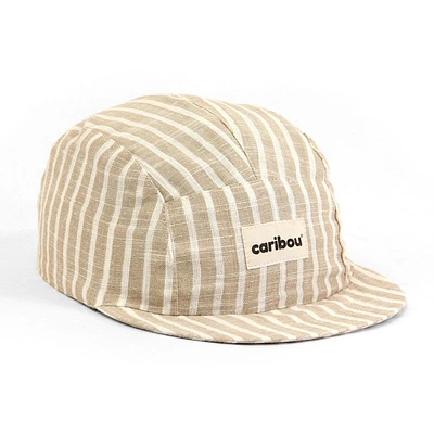 Natural Striped Cap 2-12y