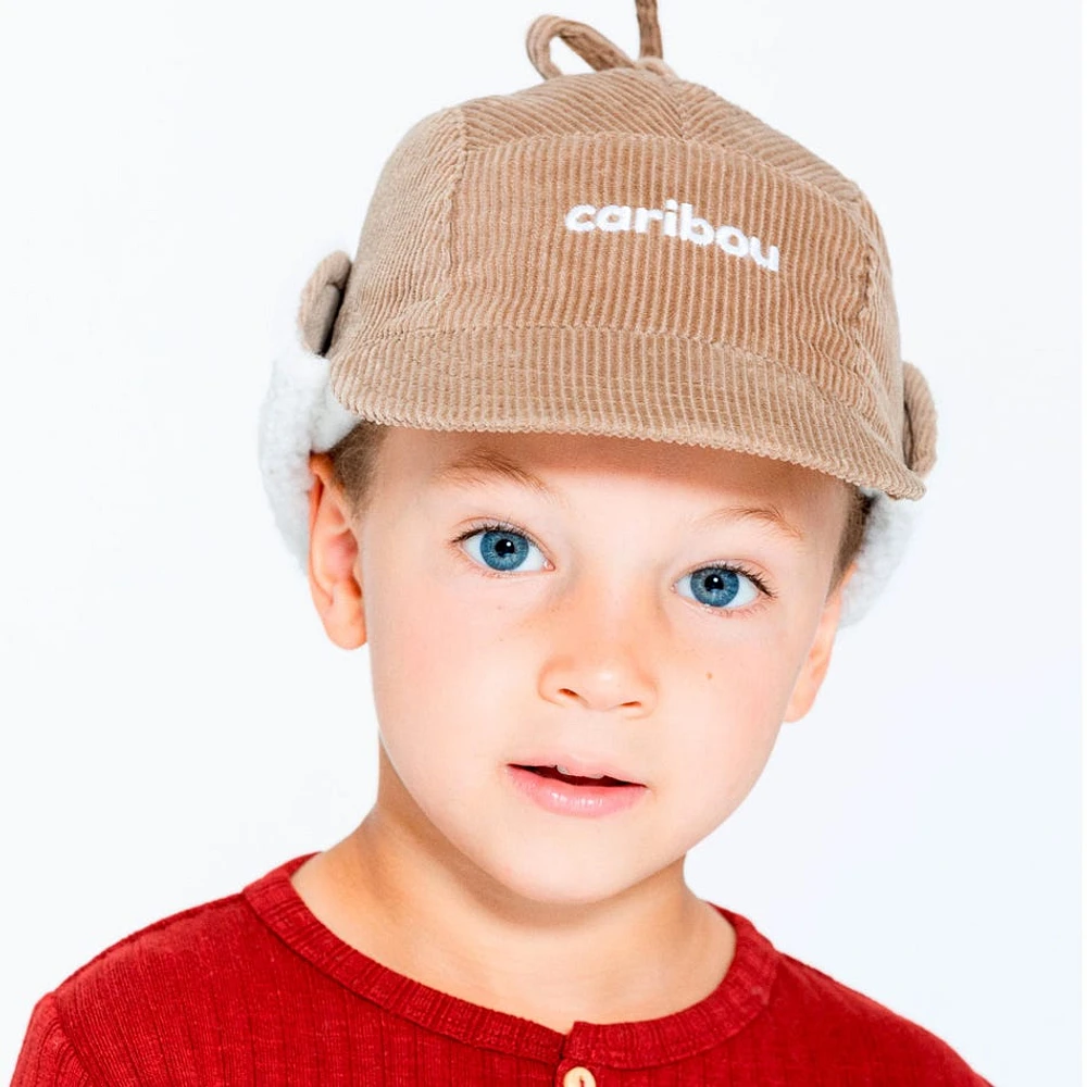 Taupe Sherpa Cap 6m-5y