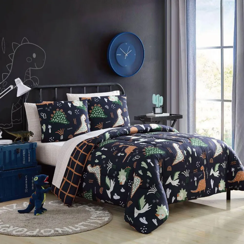 Double Comforter Set - Dinosaur