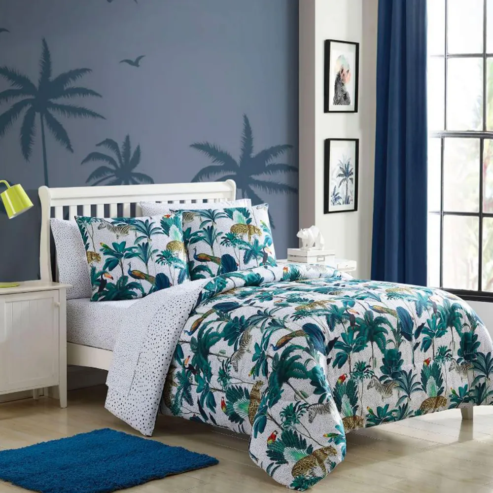 Twin Comforter Set - Jungle