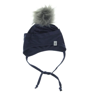 Tuque Coton Pompon 0-18mois