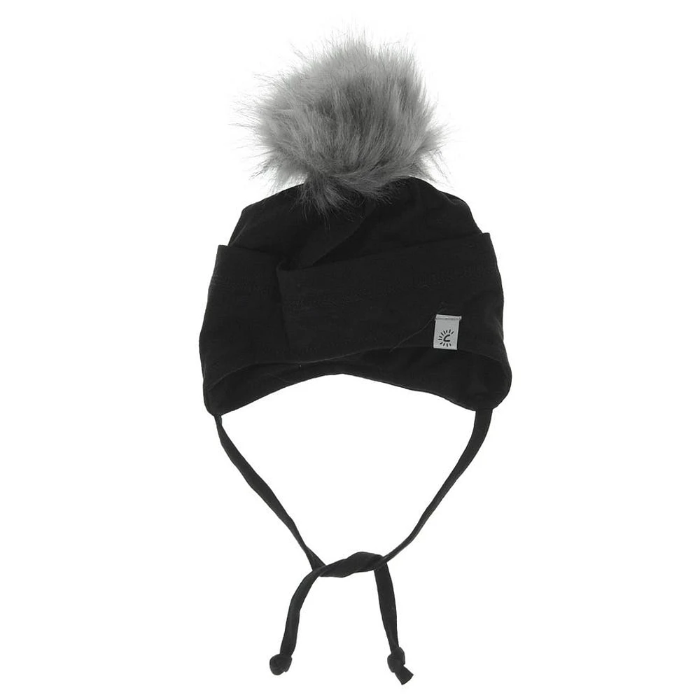 Pompom Cotton Beanie 18m-5yrs