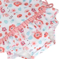 Floral UV Swimsuit 6-24m