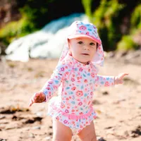 Floral UV Swimsuit 6-24m