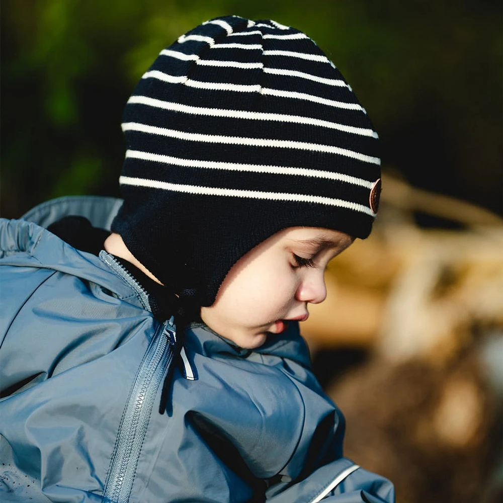 Tuque Doublée Rayée 3-24mois