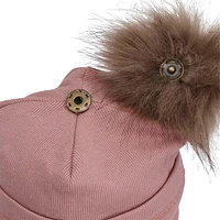 Pompom Rib Hat 3-18m
