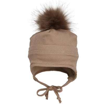 Pompom Rib Hat 18m-6y