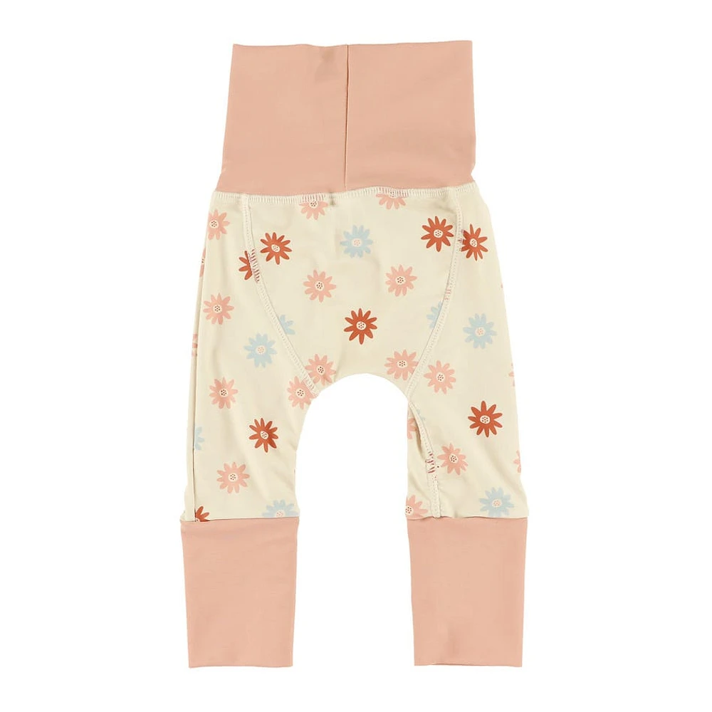 Pantalon Maillot Évolutif UV Fleurs 0-36mois