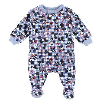 Strawberries Magnet Pajamas Newborn-12m