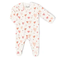 Hearts Modal Pyjama 1-18m