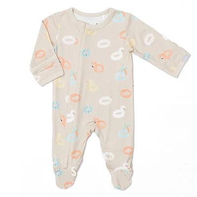 Flamingo Modal Pajamas 1-18m