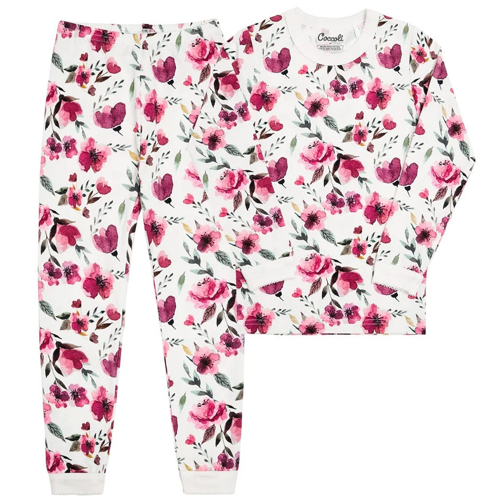 Pyjama Fleurs Modal 2-8ans