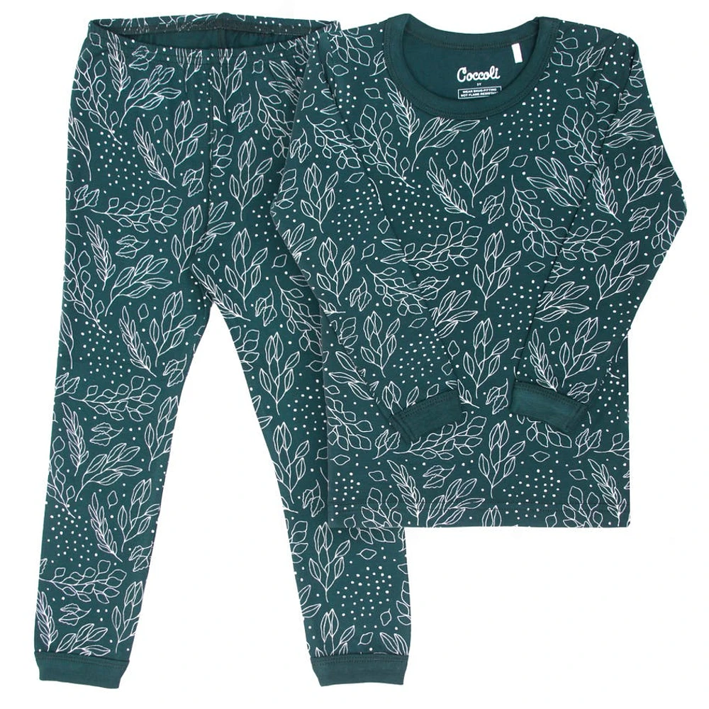 Pyjama Feuilles Modal 2-8ans